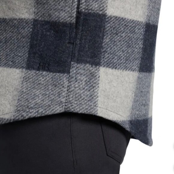 Banana Republic Men's Heritage Shirt Jacket Blue - Picture 5 of 8